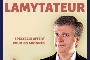 André Lamy, toujours aussi drôle quarante ans après ses débuts sur cène