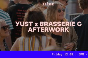 Afterwork liégeois sur le rooftop du Yust