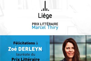 Zoé Derleyn remporte le prix Marcel Thiry 2022