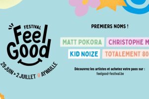 M. Pokora et Christophe Maé au Feel Good Festival qui déménage