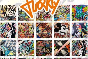Le « vandalisme bienveillant » de Florkey à la Galerie 23
