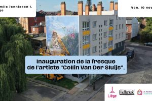 Une nouvelle fresque inaugurée à Liège