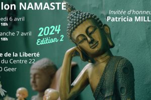 « Patricia Millis en invitée d’honneur du Salon Namaste »