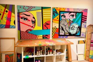 Du love et de la couleur : Moshi Moshi au Château de Waroux