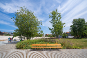 Liège continue de bouger : un nouveau parc de 4.400 m² au cœur du Longdoz